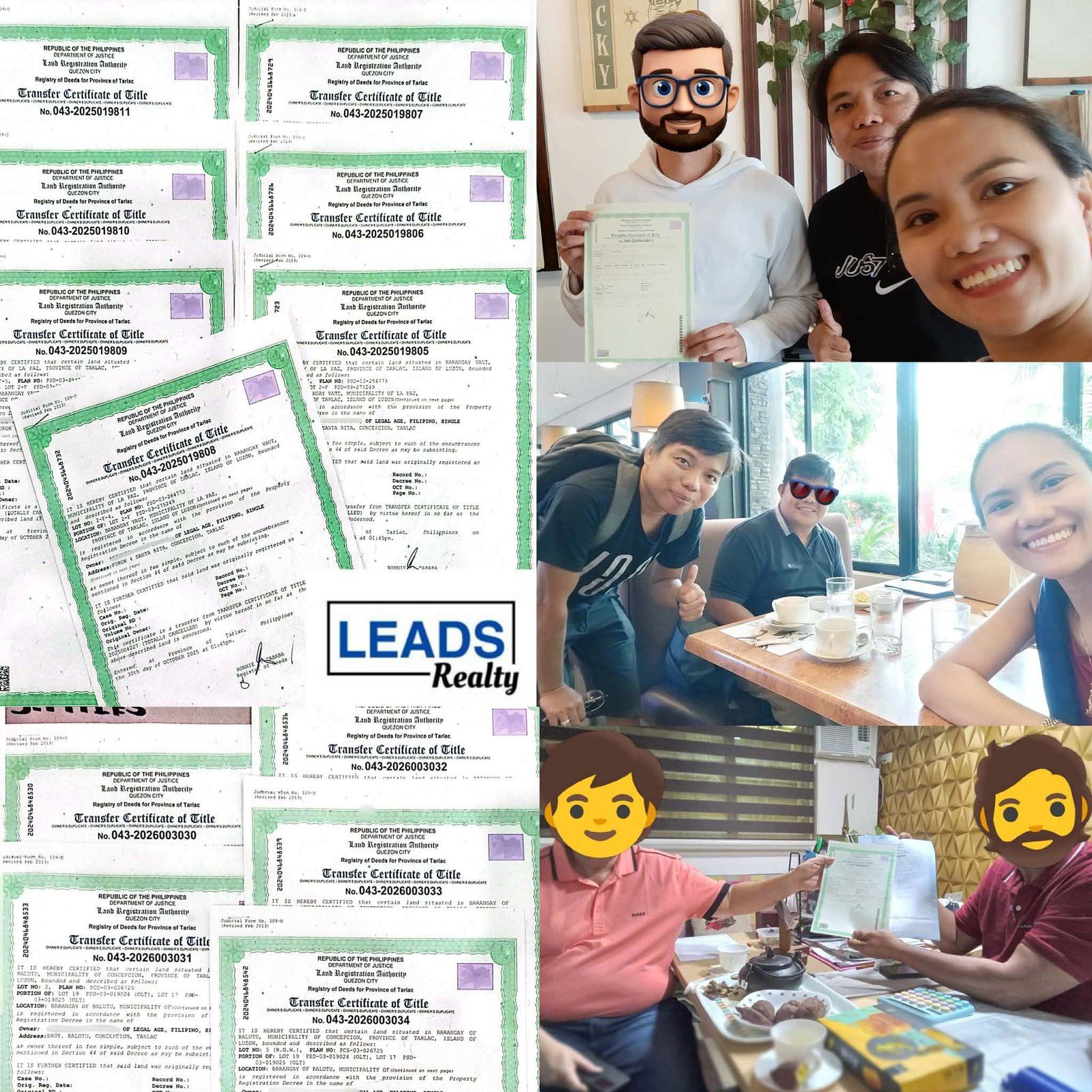 LEADS Realty Clients
